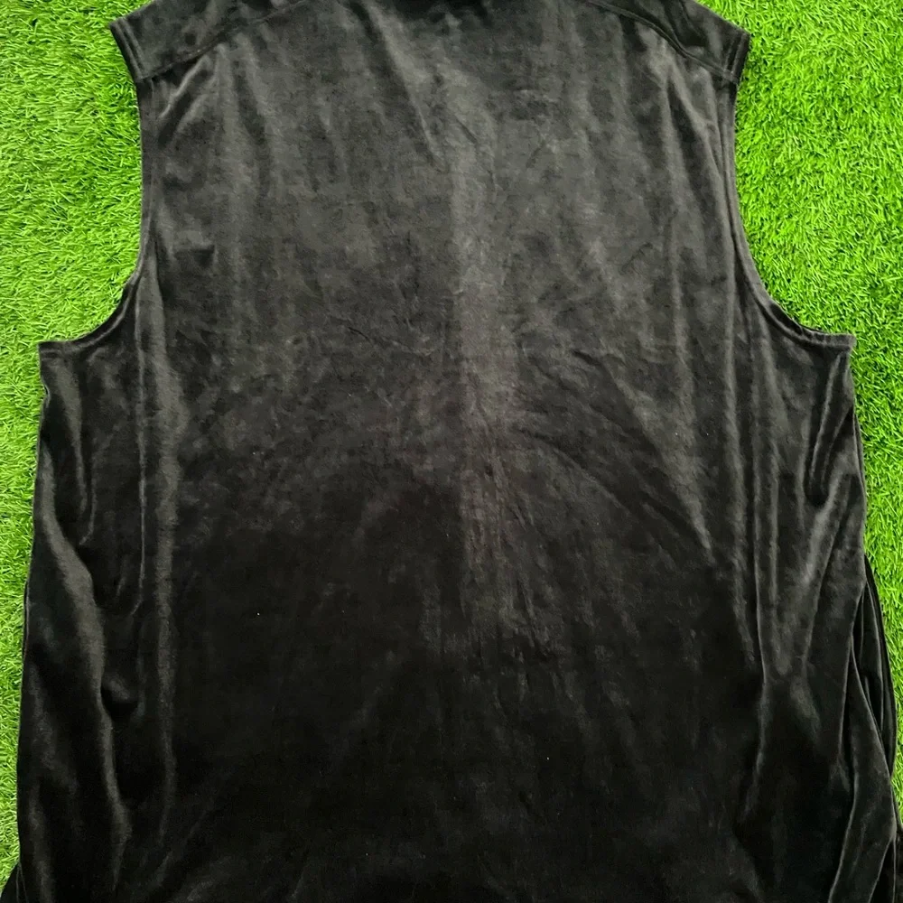 Vintage Black Velour Jordan Tracksuit or Workout Set - Picture 4 of 7